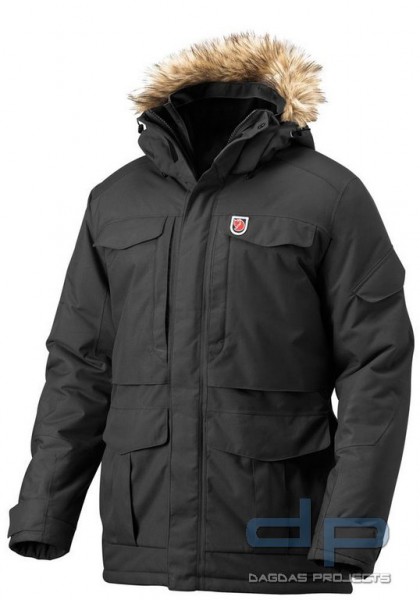 Fjällräven Y Parka Schwarz