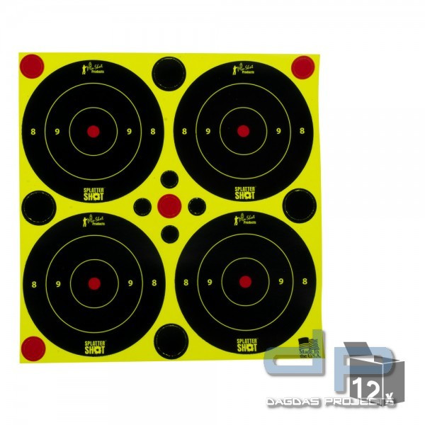 Pro-Shot Set 3&quot; SplatterShot® (12x Zielscheibe)