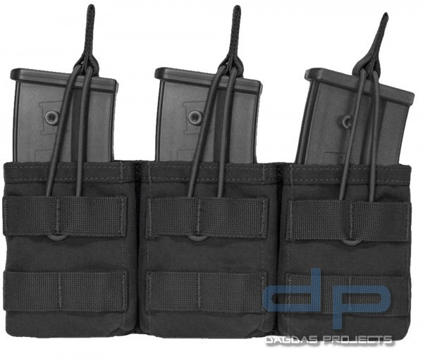 WARRIOR TRIPLE OPEN MAG POUCH G36