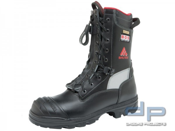 Baltes Feuerwehr-Stiefel PLATIN RED Gr. 40 Weite 96 = 9