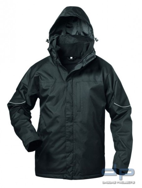 2-in-1 Outdoorjacke in Schwarz Größe: XXL