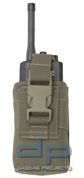 WARRIOR ADJUSTABLE RADIO POUCH, FARBE: DUNKELOLIV