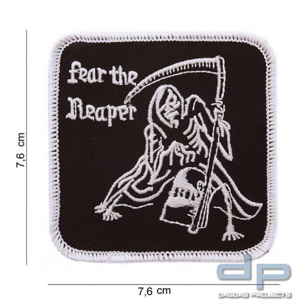 Emblem Stoff Fear the Reaper