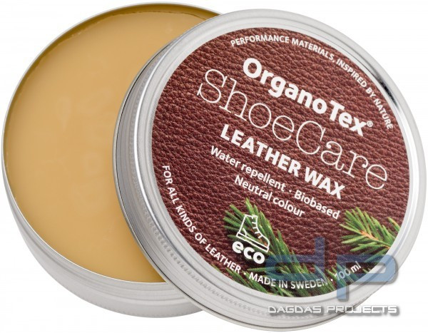 ORGANOTEX SHOE CARE LEATHER WAX 100ML (SCHUHPFLEGE-WACHS)