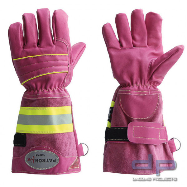 Köninger Feuerwehrhandschuhe PATRON fire Pink Größe 7