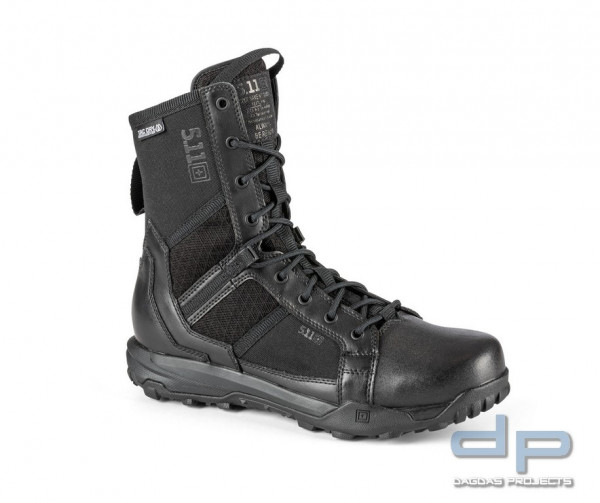 5.11® A/T™ 8&quot; WATERPROOF SIDE ZIP BOOT REGULAR in Schwarz