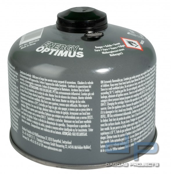 Optimus 4-Season Gaskartusche 230gr (Ganzjahres Gaskartusche)